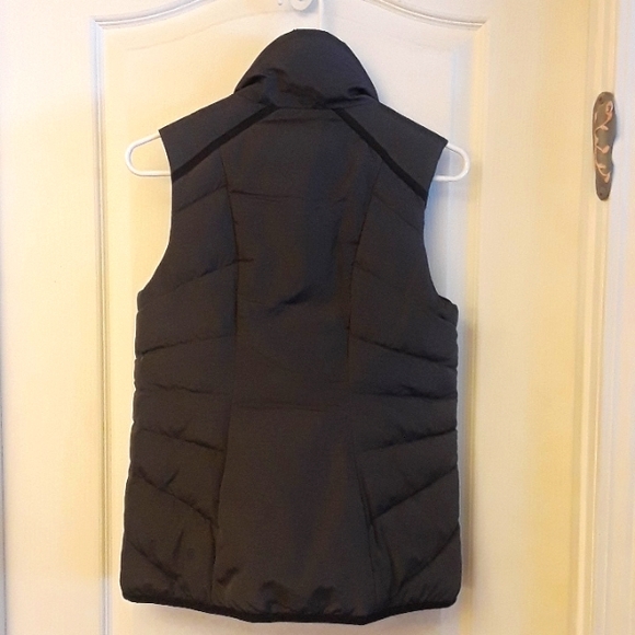Like New Champion C9 High Collar Dark Grey Puffer Vest - Picture 3 of 13